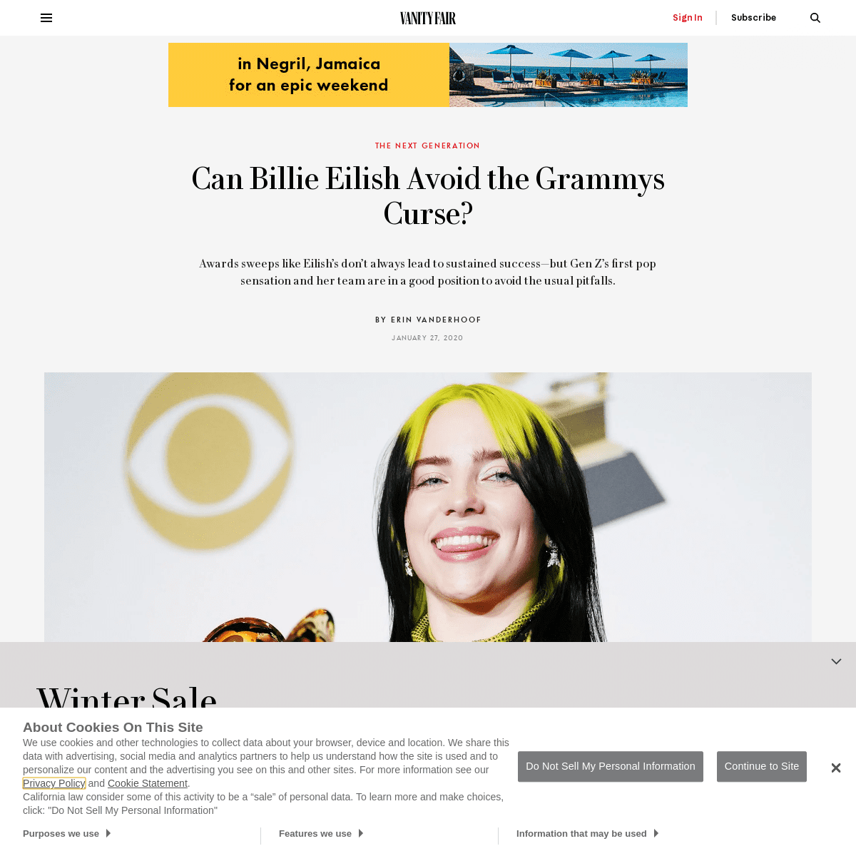 A complete backup of www.vanityfair.com/style/2020/01/can-billie-eilish-avoid-the-grammys-curse