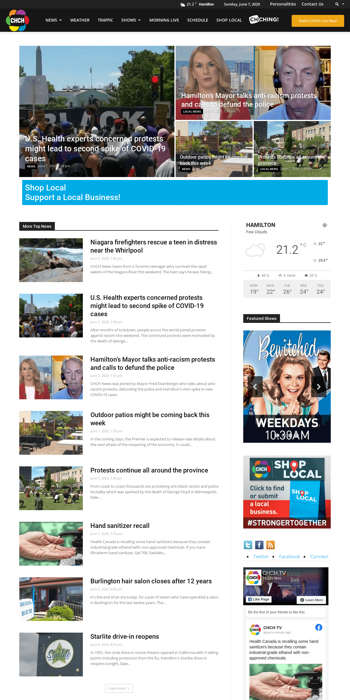 A complete backup of chch.com