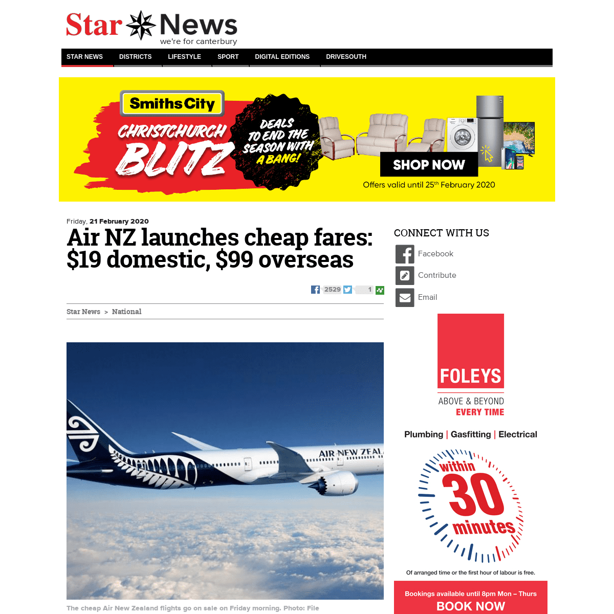 A complete backup of www.odt.co.nz/star-news/star-national/air-nz-launches-cheap-fares-19-domestic-99-overseas