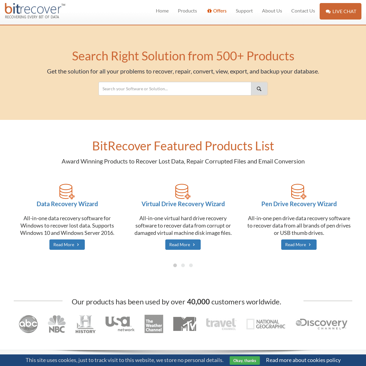A complete backup of bitrecover.com