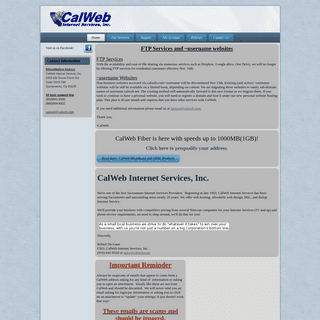A complete backup of calweb.com
