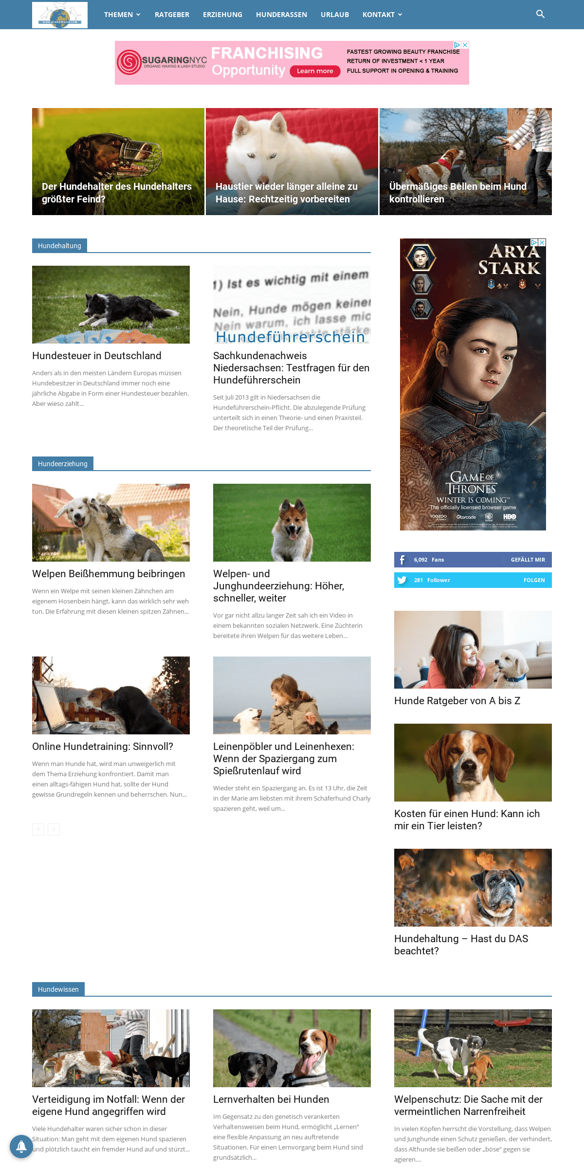 A complete backup of planethund.com