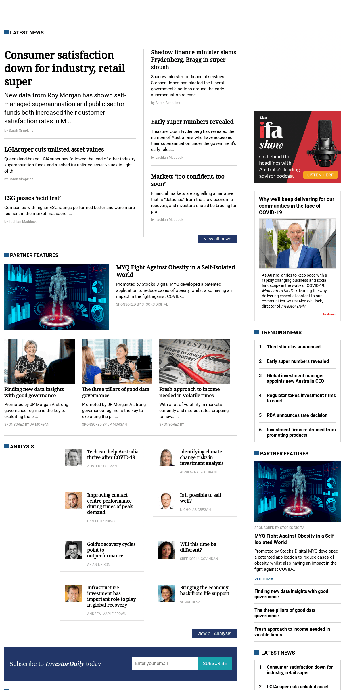 A complete backup of investordaily.com.au