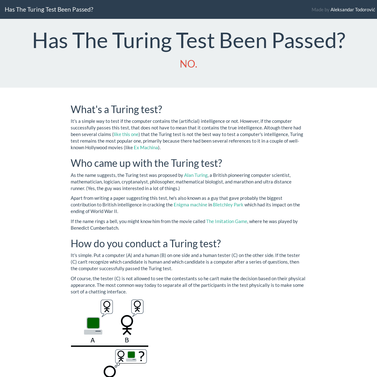 have any ai passed the turing test download