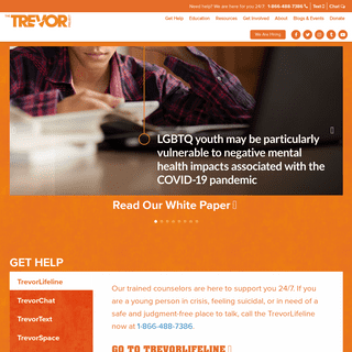 A complete backup of thetrevorproject.org