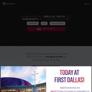 A complete backup of firstdallas.org