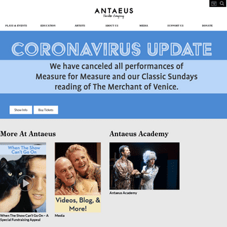 A complete backup of antaeus.org