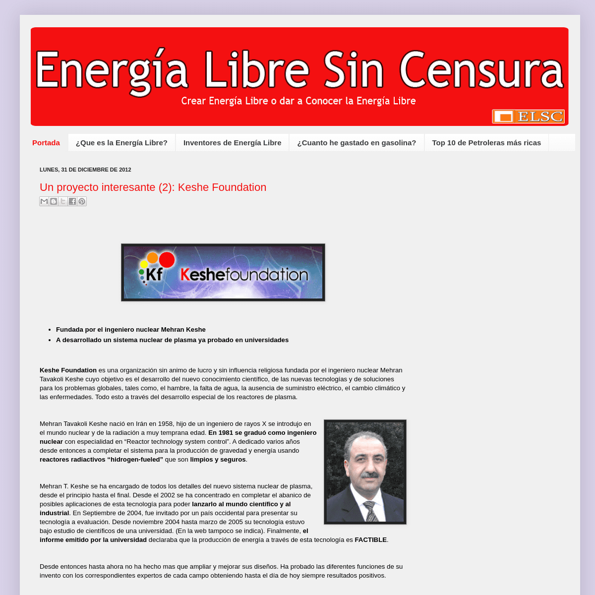 A complete backup of energialibresincensura.blogspot.com