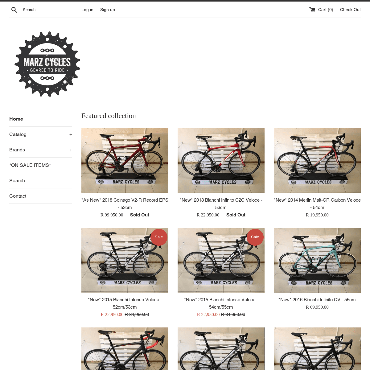 A complete backup of marzcycles.com