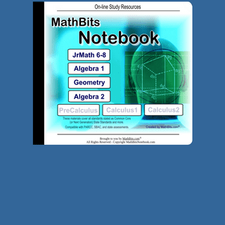 A complete backup of mathbitsnotebook.com