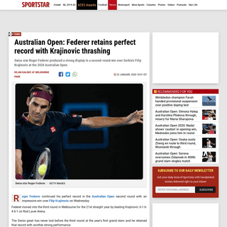A complete backup of sportstar.thehindu.com/tennis/australian-open-2020-roger-federer-retains-perfect-record-with-filip-krajinov