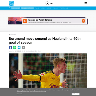 A complete backup of www.france24.com/en/20200222-dortmund-move-second-as-haaland-hits-40th-goal-of-season