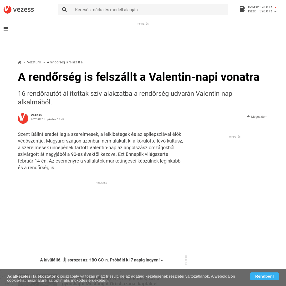 A complete backup of www.vezess.hu/vezetunk/2020/02/14/a-rendorseg-is-felszallt-a-valentin-napi-vonatra/
