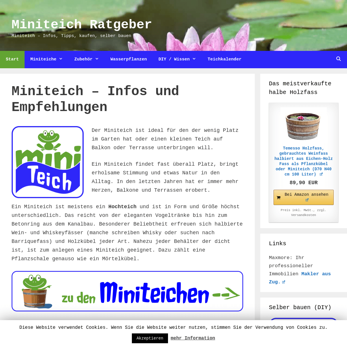 A complete backup of miniteich-ratgeber.de