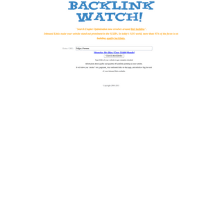A complete backup of backlinkwatch.com