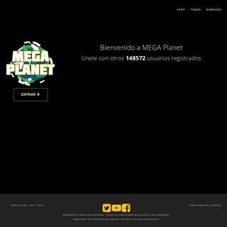 A complete backup of megaplanet.net