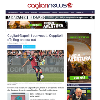 A complete backup of www.cagliarinews24.com/cagliari-napoli-convocati-maran-19-20/