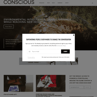A complete backup of consciousmagazine.co