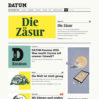 A complete backup of datum.at