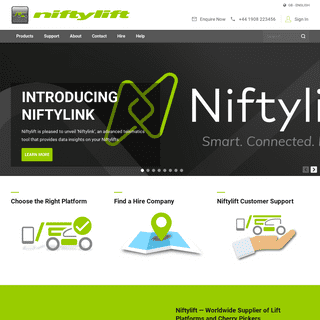 A complete backup of niftylift.com