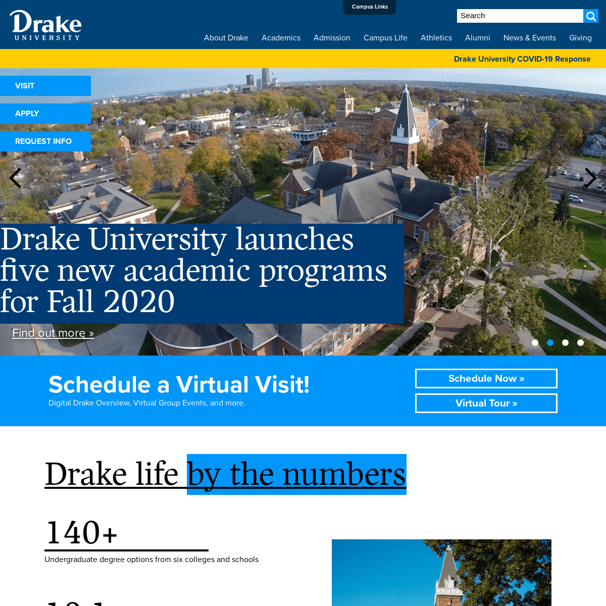 A complete backup of drake.edu