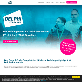 A complete backup of delphi-code-camp.de