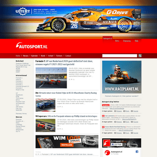 A complete backup of autosport.nl