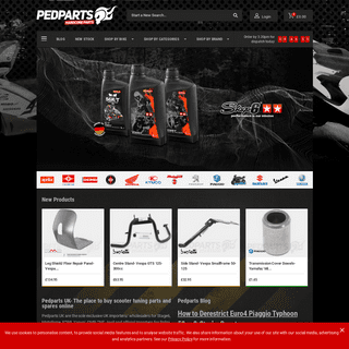 A complete backup of pedparts.co.uk