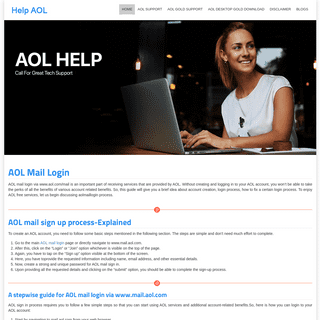 A complete backup of aol-mail.support