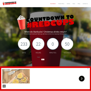 A complete backup of countdowntoredcups.com
