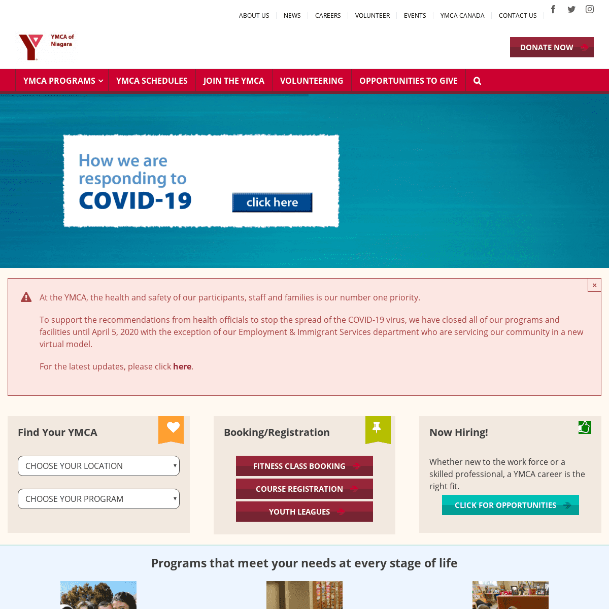 A complete backup of ymcaofniagara.org