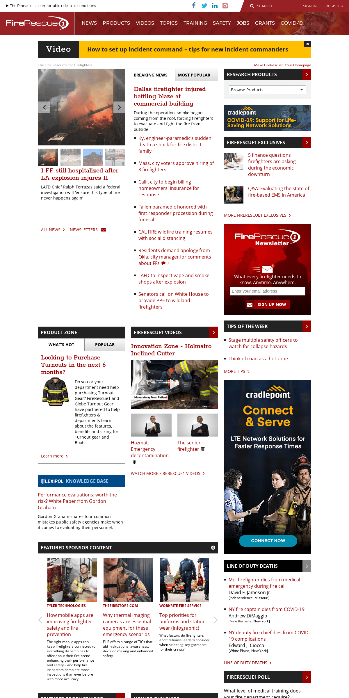 A complete backup of firerescue1.com