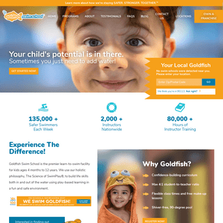 A complete backup of goldfishswimschool.com