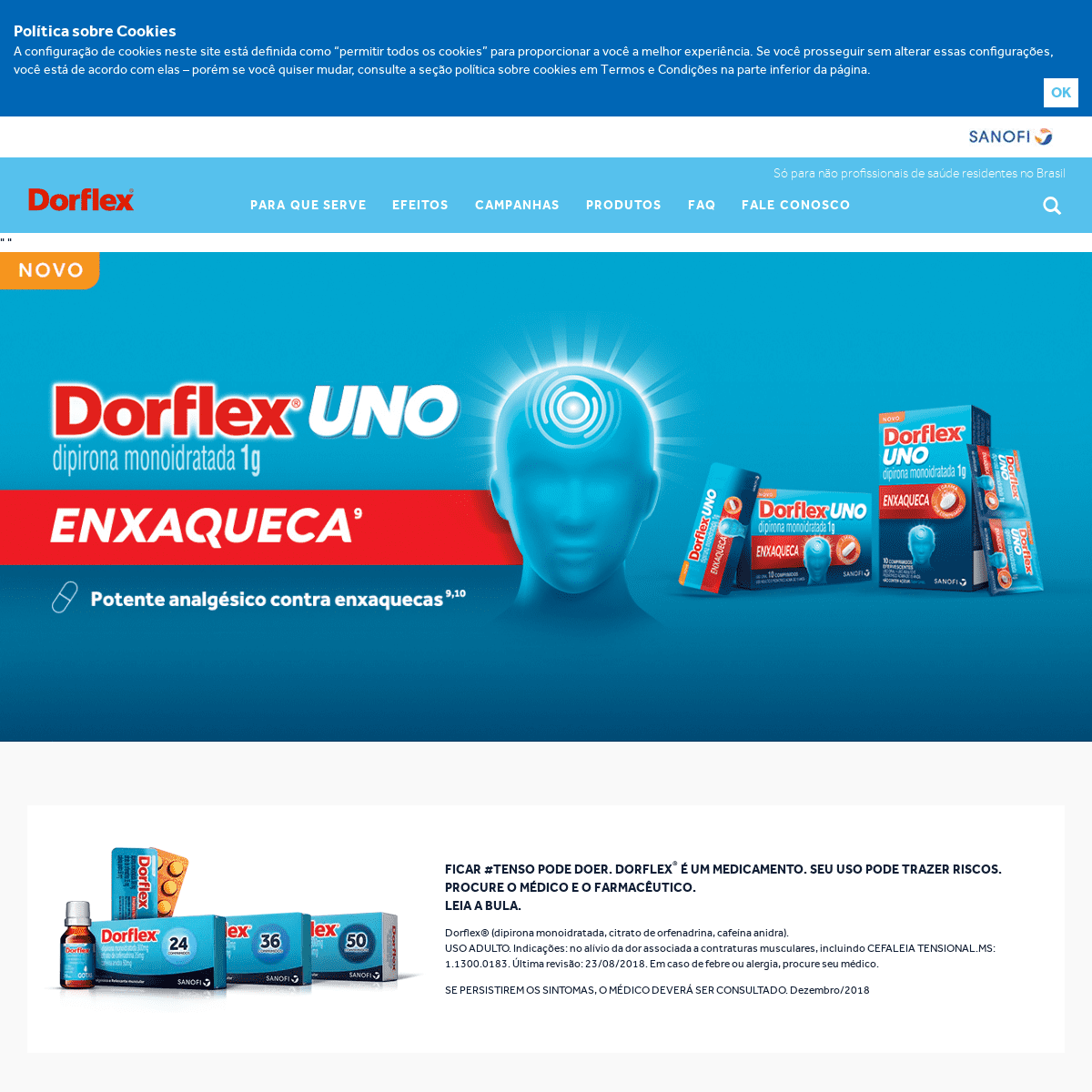A complete backup of dorflex.com.br