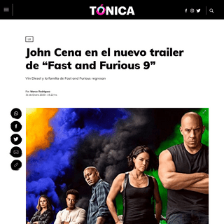 A complete backup of www.tonica.la/lux/John-Cena-en-el-nuevo-trailer-de-Fast-and-Furious-9-20200131-0018.html