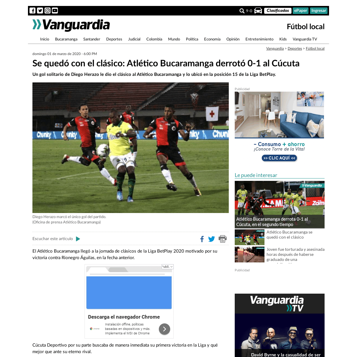 A complete backup of m.vanguardia.com/deportes/futbol-local/se-quedo-con-el-clasico-atletico-bucaramanga-derroto-0-1-al-cucuta-X