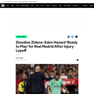 A complete backup of bleacherreport.com/articles/2876448-zinedine-zidane-eden-hazard-ready-to-play-for-real-madrid-after-injury-