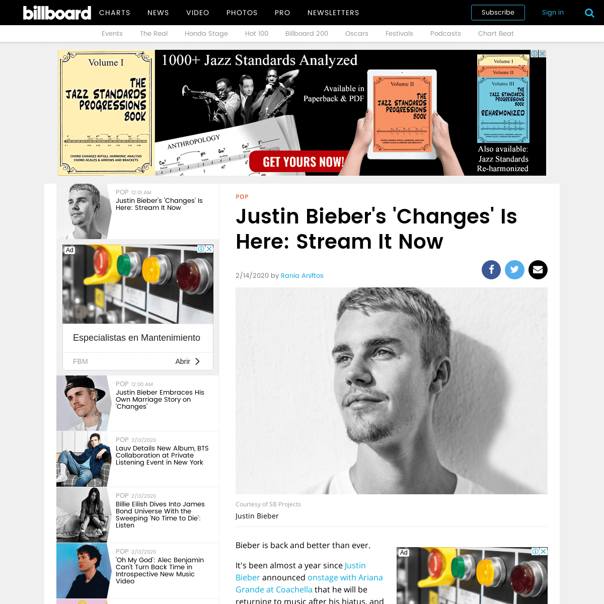 A complete backup of www.billboard.com/articles/columns/pop/8550983/justin-bieber-changes-album-stream