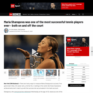 A complete backup of www.cnn.com/2020/02/26/business/maria-sharapova-earnings/index.html