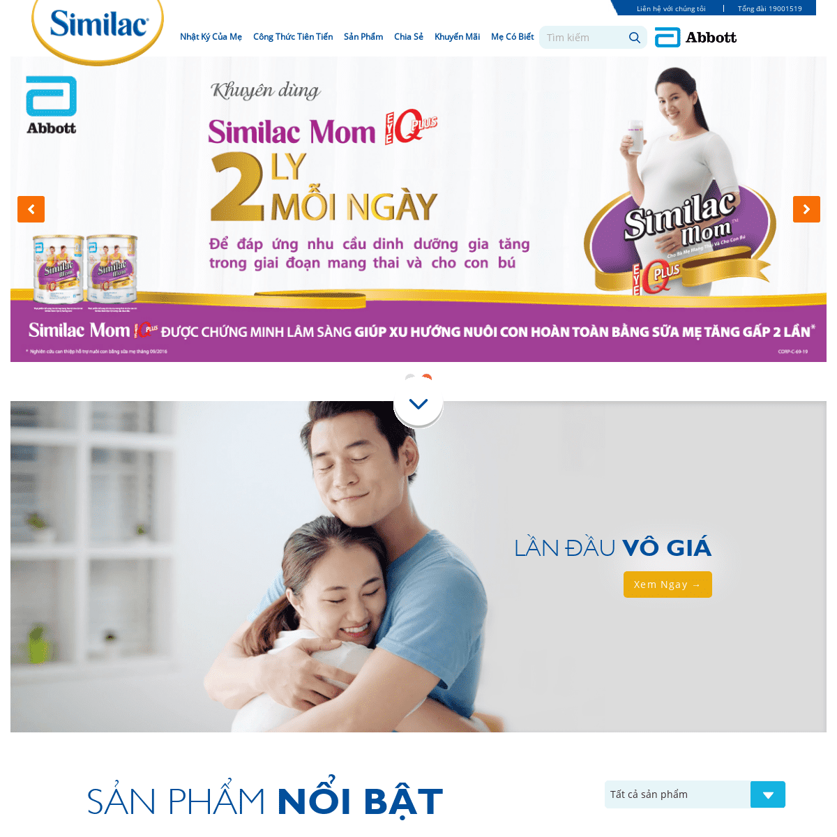A complete backup of similac.com.vn