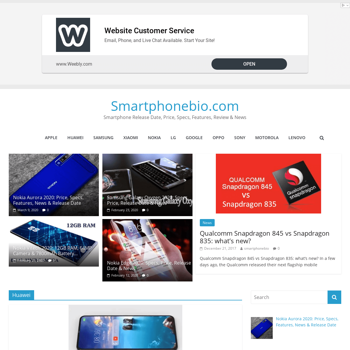 A complete backup of smartphonebio.com