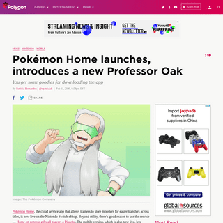 A complete backup of www.polygon.com/2020/2/11/21134050/pokemon-home-grand-oak-professor-nintendo-switch-app-release