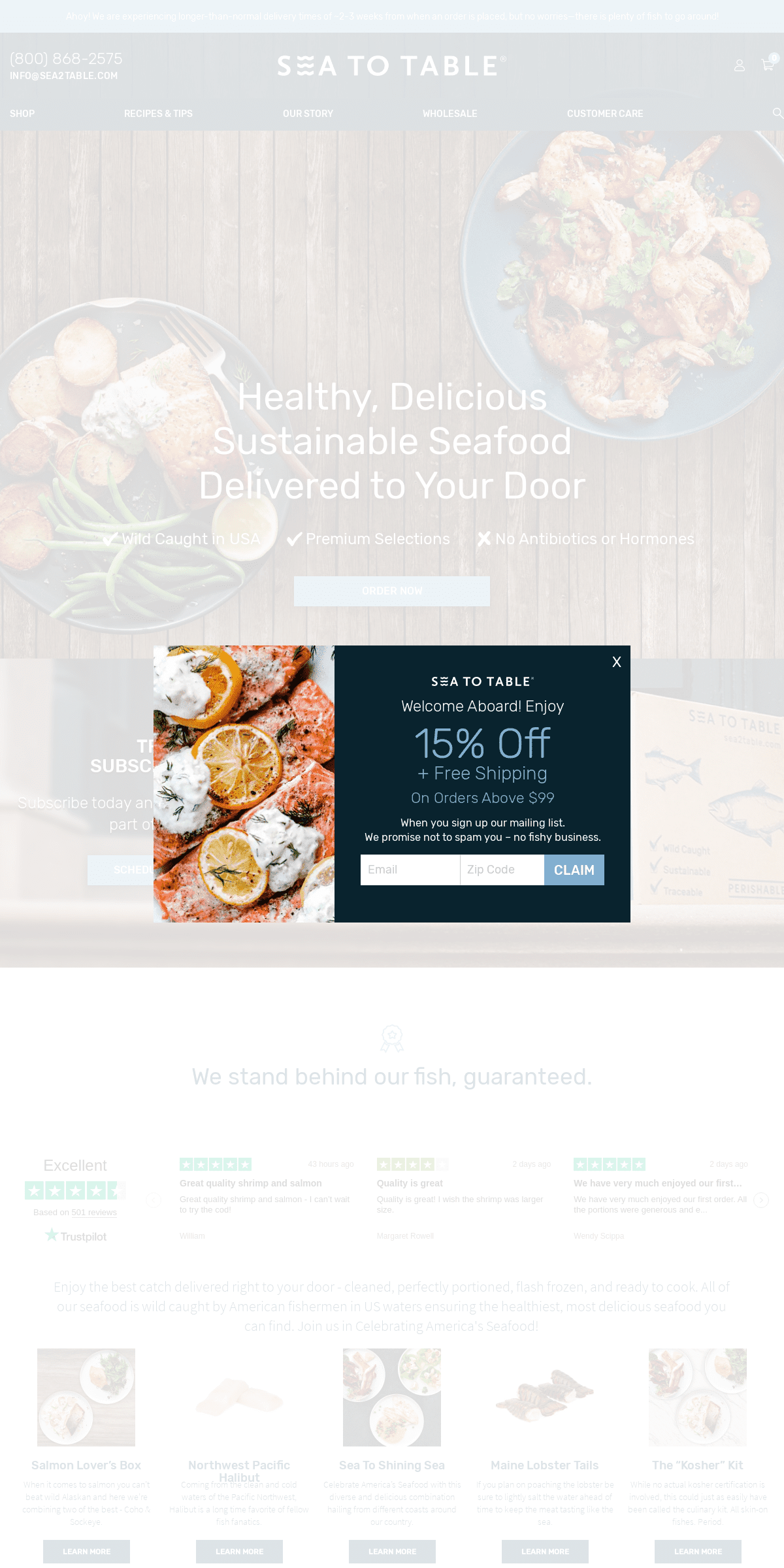 A complete backup of sea2table.com