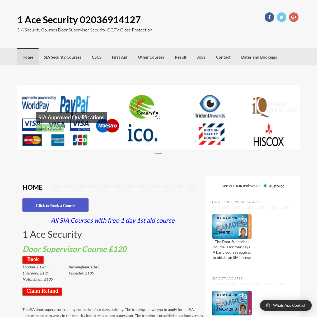 A complete backup of 1acesecurity.co.uk