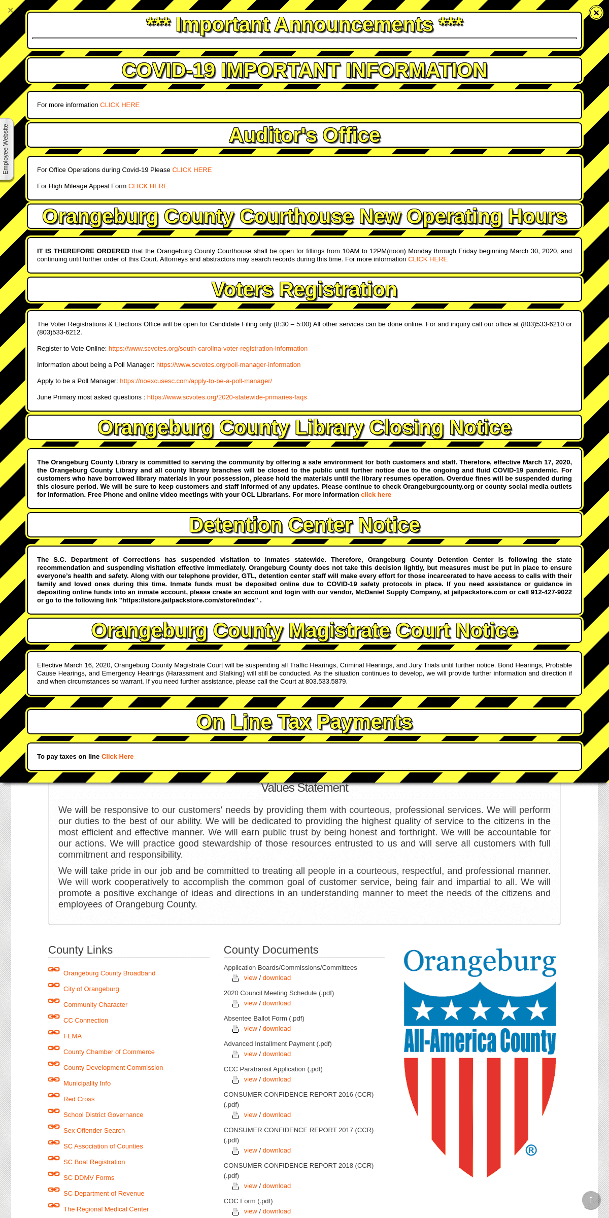 A complete backup of orangeburgcounty.org