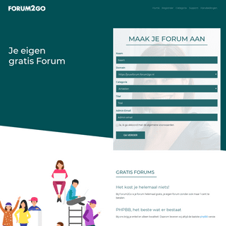 A complete backup of forum2go.nl