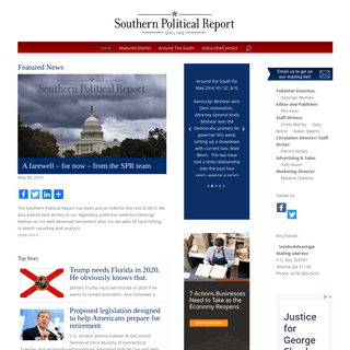 A complete backup of southernpoliticalreport.com