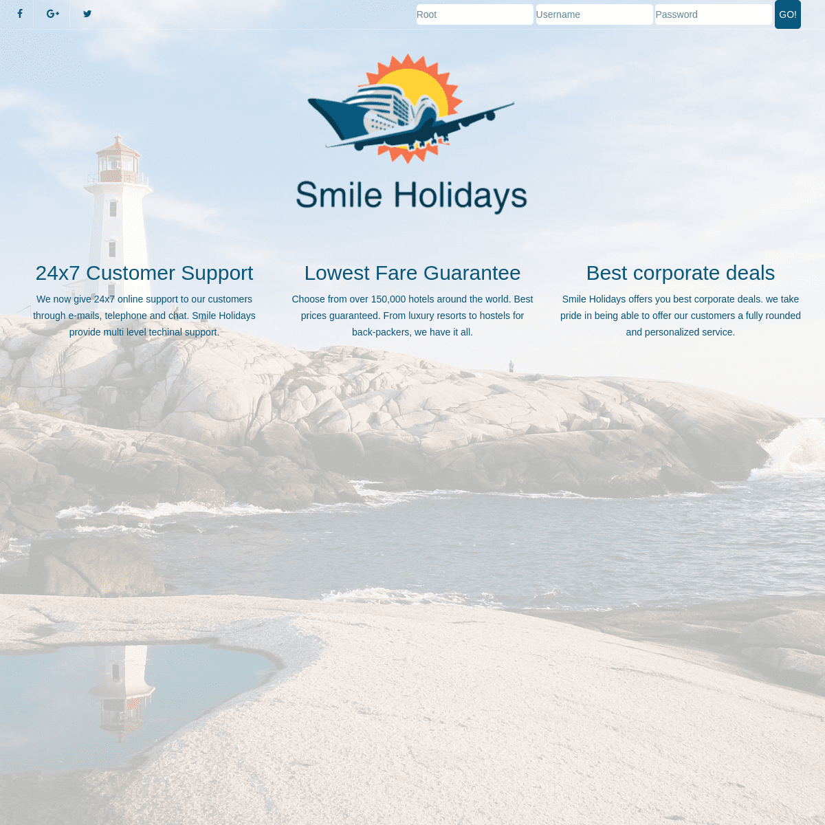 A complete backup of smileholidays.info