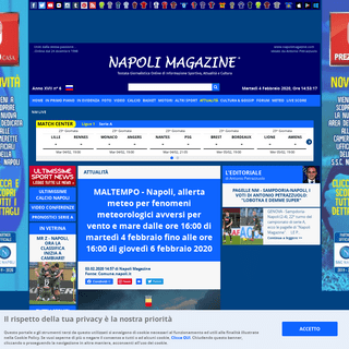 A complete backup of www.napolimagazine.com/attualit%C3%A0/articolo/maltempo-napoli-allerta-meteo-per-fenomeni-meteorologici-avv