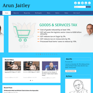 A complete backup of arunjaitley.com